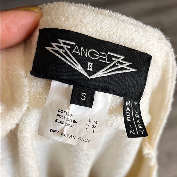 Angel Ivory Knit Long Jacket - Picture 9 of 10